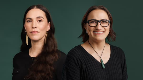 Ahi Wānanga co-directors Jessica Sanderson and Rouzie Hassanova.