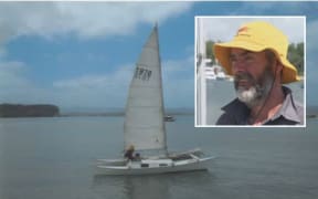 Alan Langdon left Kawhia Harbour on a tiny catamaran with his daughter Que on 17 December.