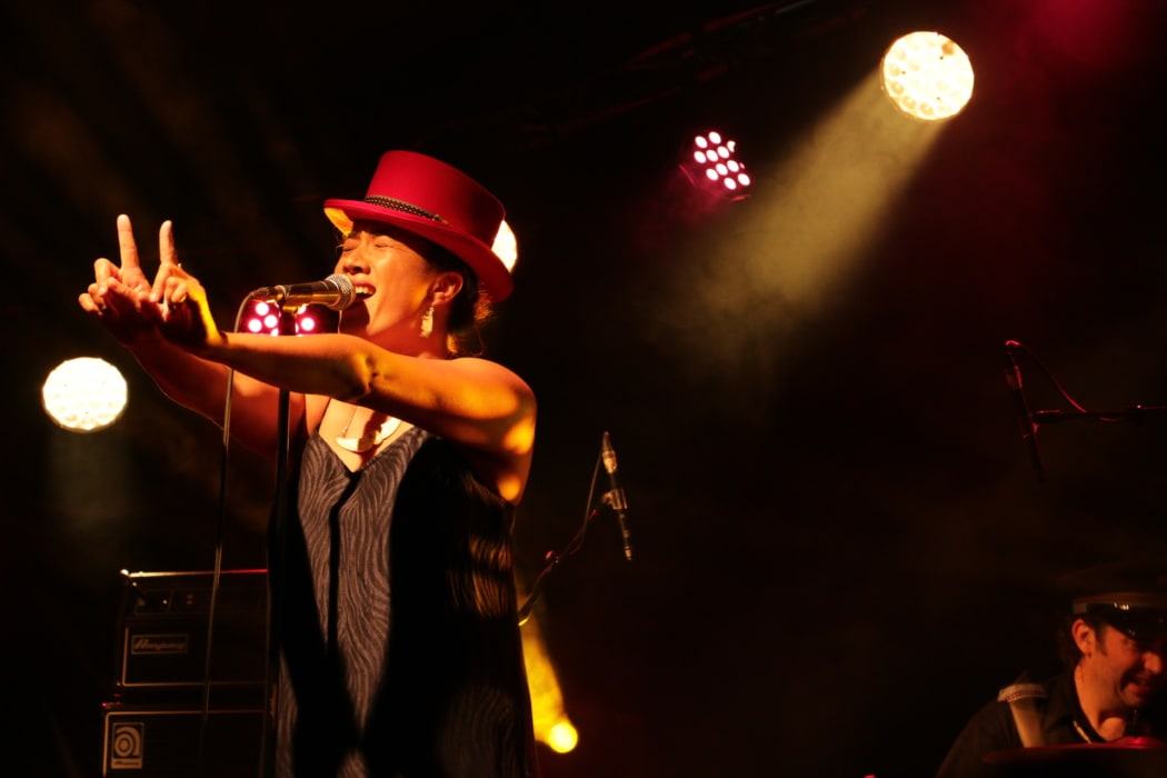 Ria Hall playing the NZ Festival