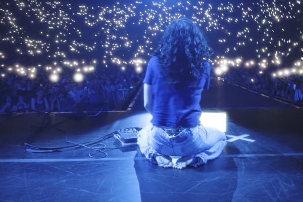 Lorde performs at Auckland's Spark Arena, February 2026.