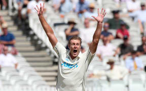 Kyle Jamieson celebrates.