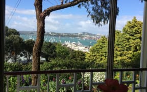 View from the verandah of the house. A great spot for coffee in the morning!