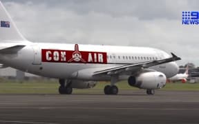 Australia's Nine News superimposed 'Con Air' onto the deportation flight in its exclusive that has now been deemed "an error" by the Border Force.