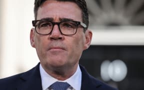 Britain's new Prime Minister Andy Burnham gives his first speech in front of 10 Downing Street in central London on July 20, 2026, after being asked by the king to form the next government.
