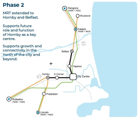 Mass Rapid Transit (MRT) indicative business case for Greater Christchurch. 17 January 2024.