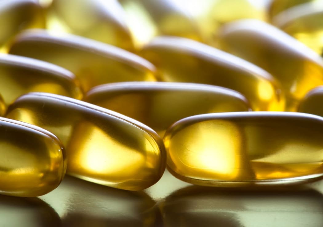Fish oil capsules