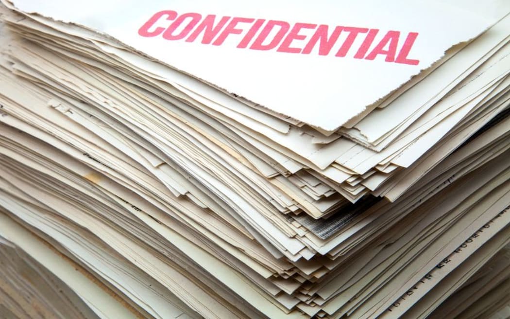 Confidential papers
