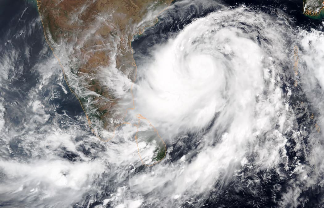 Tropical Cyclone Fani intensifying in the Bay of Bengal. - India deployed emergency personnel May 1, 2019, and ordered the navy on standby as it braced for the towards the eastern coast.