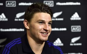 All Black first-five Beauden Barrett.