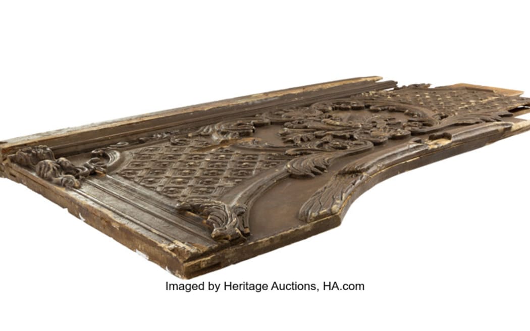 Screenshot of the Heritage Auctions page which sold the movie prop
