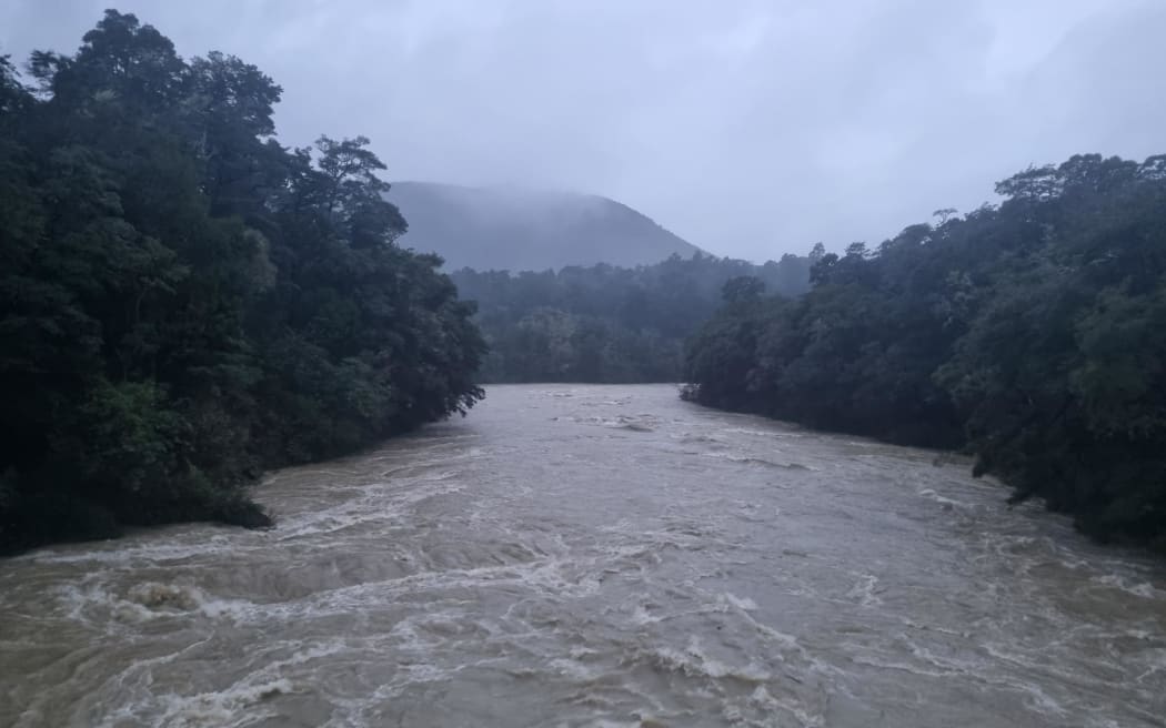Flooded Pelorus River