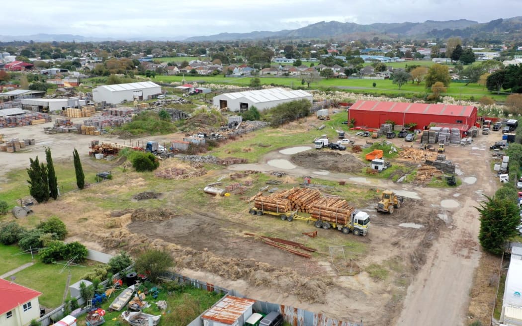 logging yard