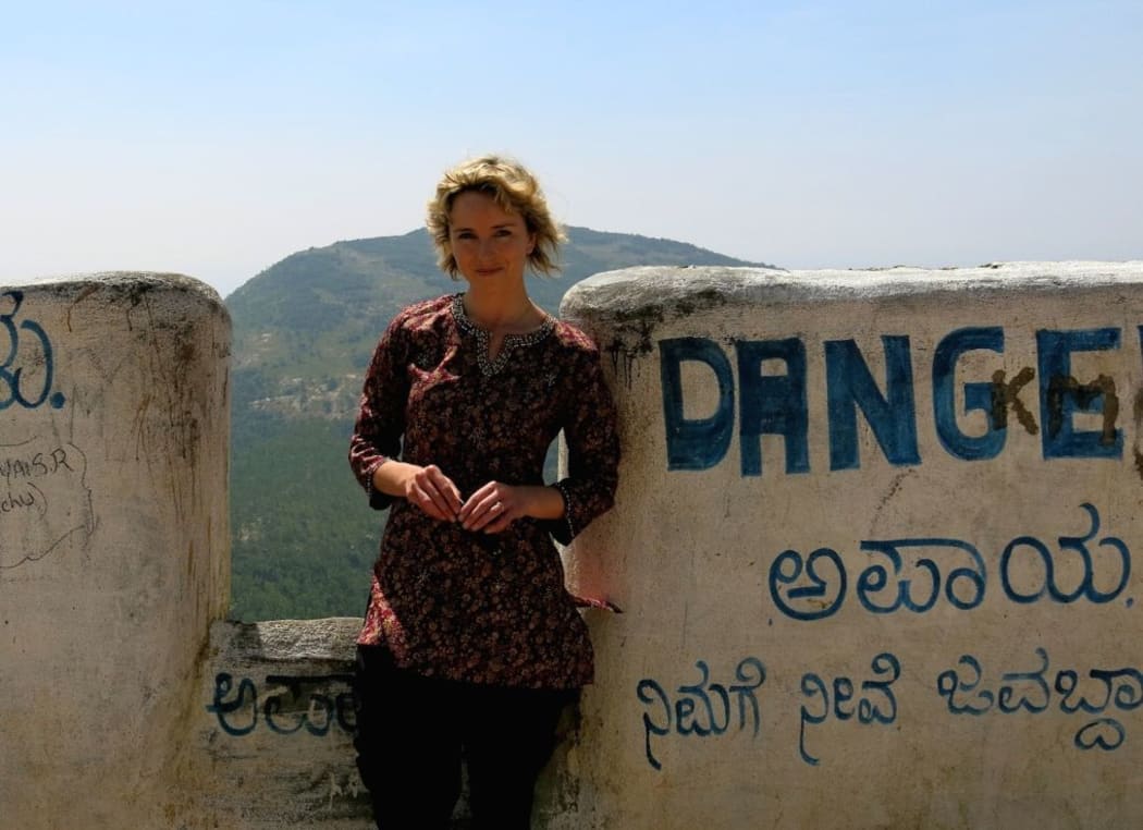 Isobel Ewing in India