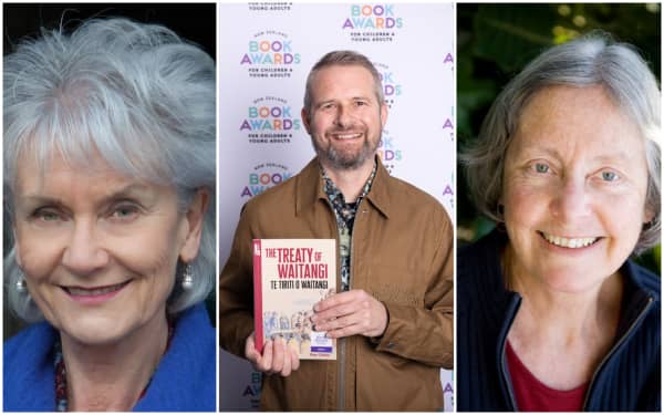 From left: Barbara Else, Ross Calman and Dinah Hawken.