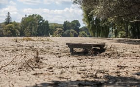The clean-up continues in Wairoa on 21 February following Cyclone Gabrielle.