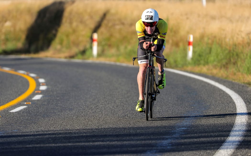 Cameron Brown. Nutri Grain Ironman, Taupo, New Zealand. Saturday, 02 March, 2019.