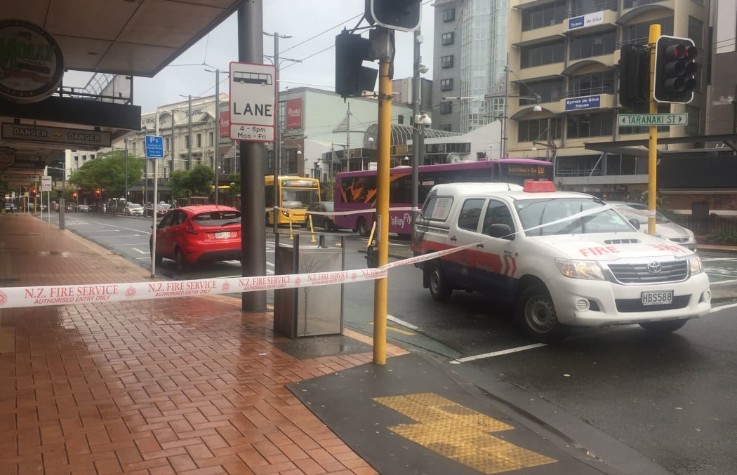 Courtenay Place, in central Wellington.