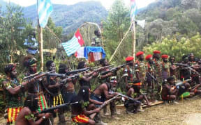 West Papua Liberation Army at the issuance of a declaration of war against Indonesian security forces.