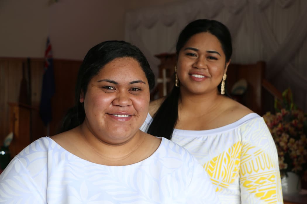 Youth leader Taofi Iese (front) says the renovations to the Samoan Methodist Church will benefit the wider Horowhenua community who often use the large church hall for community gatherings.