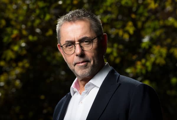 ABC's Dr Norman Swan, host of Coronacast, a podcast about the coronavirus pandemic, in Sydney. 21st April 2020 Photo: Janie Barrett