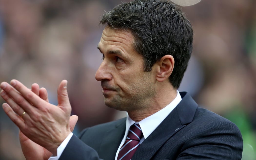 The now former Aston Villa manager Remi Garde.