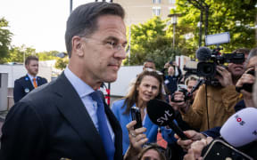 NATO boss Mark Rutte reacted to the disclosure of the text message he had sent to Donald Trump. "It was not planned, but there is nothing crazy in it. No problem with it at all."