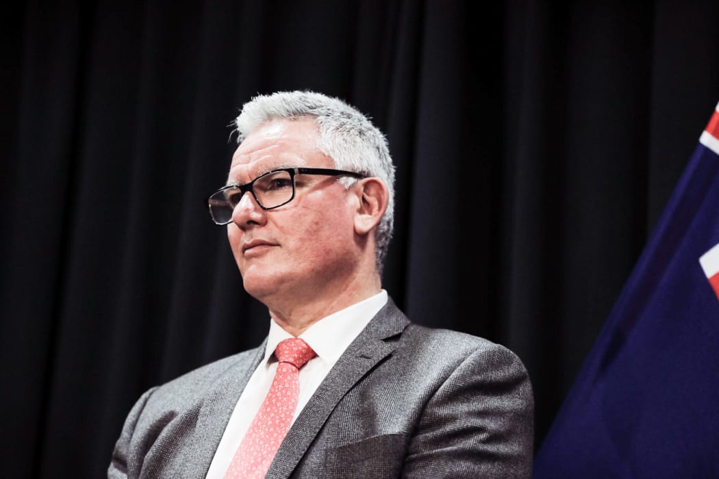 Kelvin Davis on Budget Day 2021.