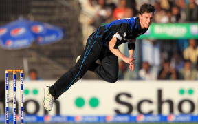 Black Caps bowler Adam Milne