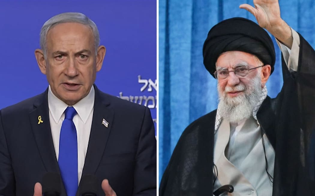 Israel's Prime Minister Benjamin Netanyahu and Iran's Supreme Leader Ayatollah Ali Khamenei.