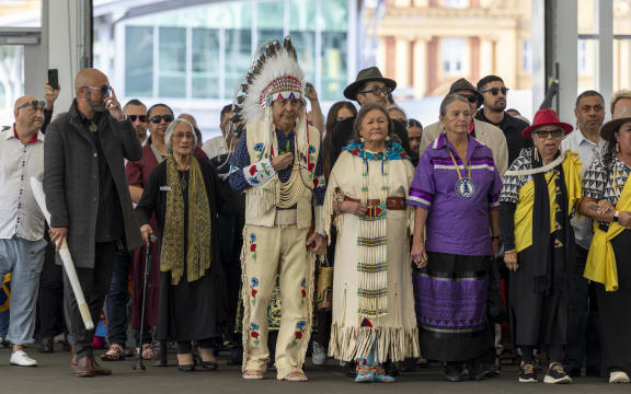 Pōwhiri for the start of four-day WIPCE 2025 conference.