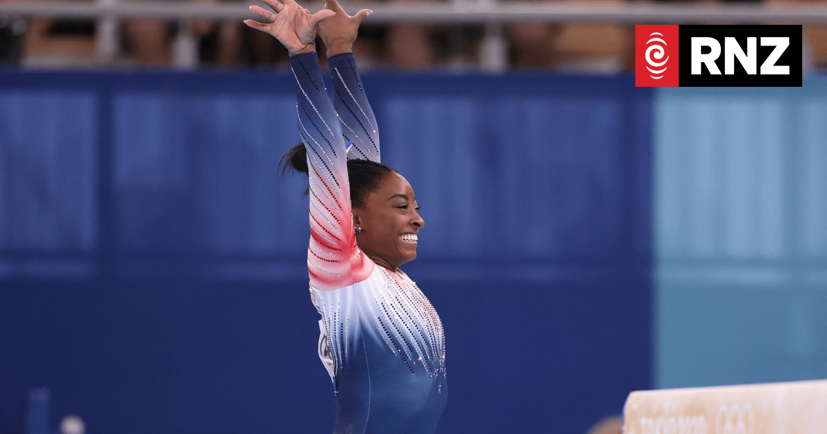 Biles creates another world gymnastics first - Vimarsana News