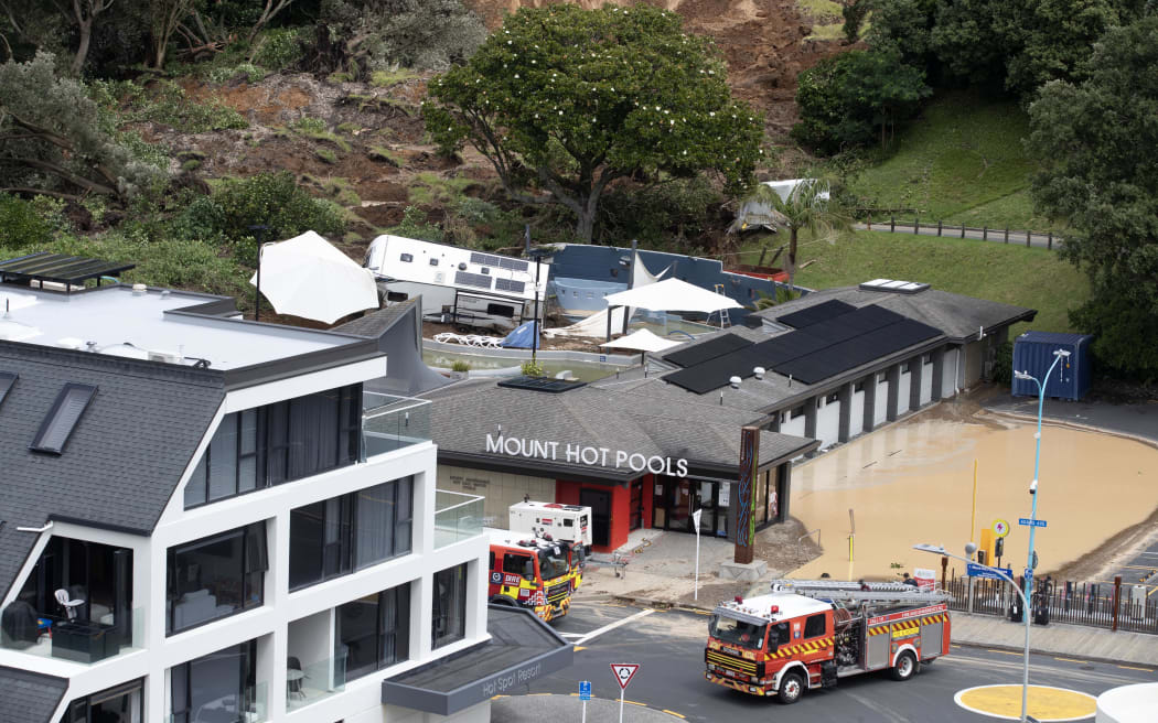 General view of the event at Mount Hot Pools, Mt Maunganui.22 January 2026 Photograph by Alan Gibson