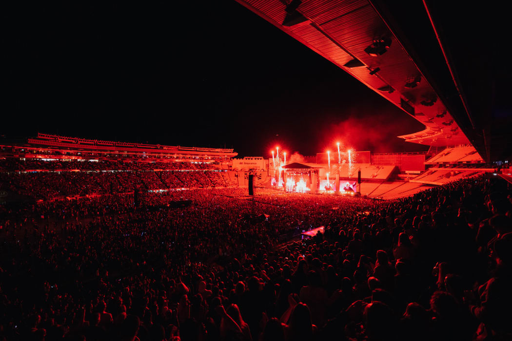 Eden Park was sold out for the first New Zealand act to headline a concert at the stadium.
