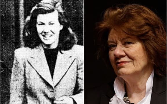 Teenage killer, Juliet Hulme who became a famous crime writer under the name Anne Perry