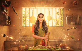 ANNAPOORANI
2023
de Nilesh Krishnaa
COLLECTION CHRISTOPHEL © Naad Sstudios - Trident Arts - Zee Studios
affiche indienne (Photo by Naad Sstudios - Trident Arts - Z / Collection ChristopheL via AFP)