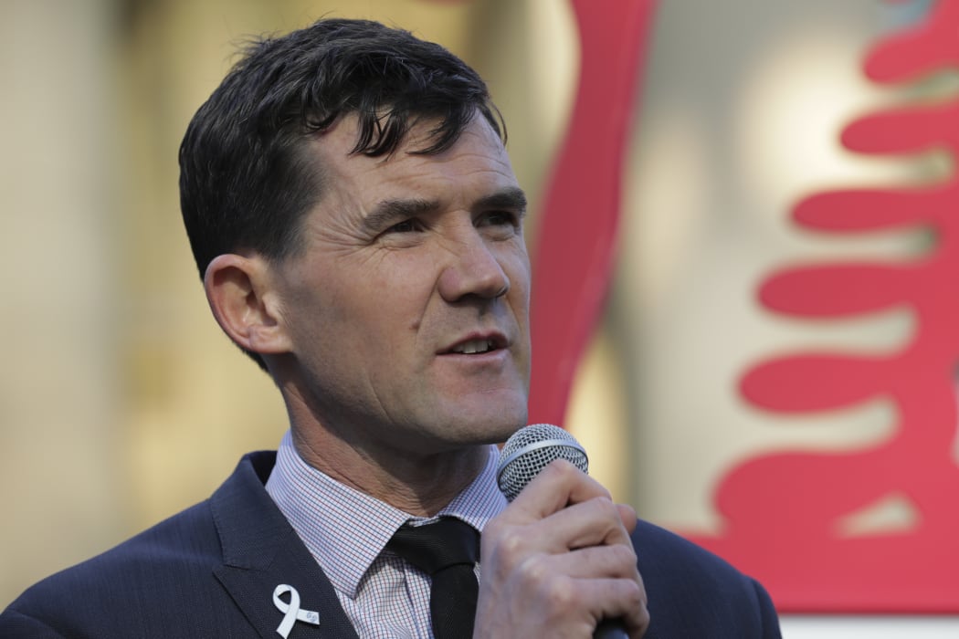 Wellington City Mayor Justin Lester announces the Let's Get Wellington Moving project