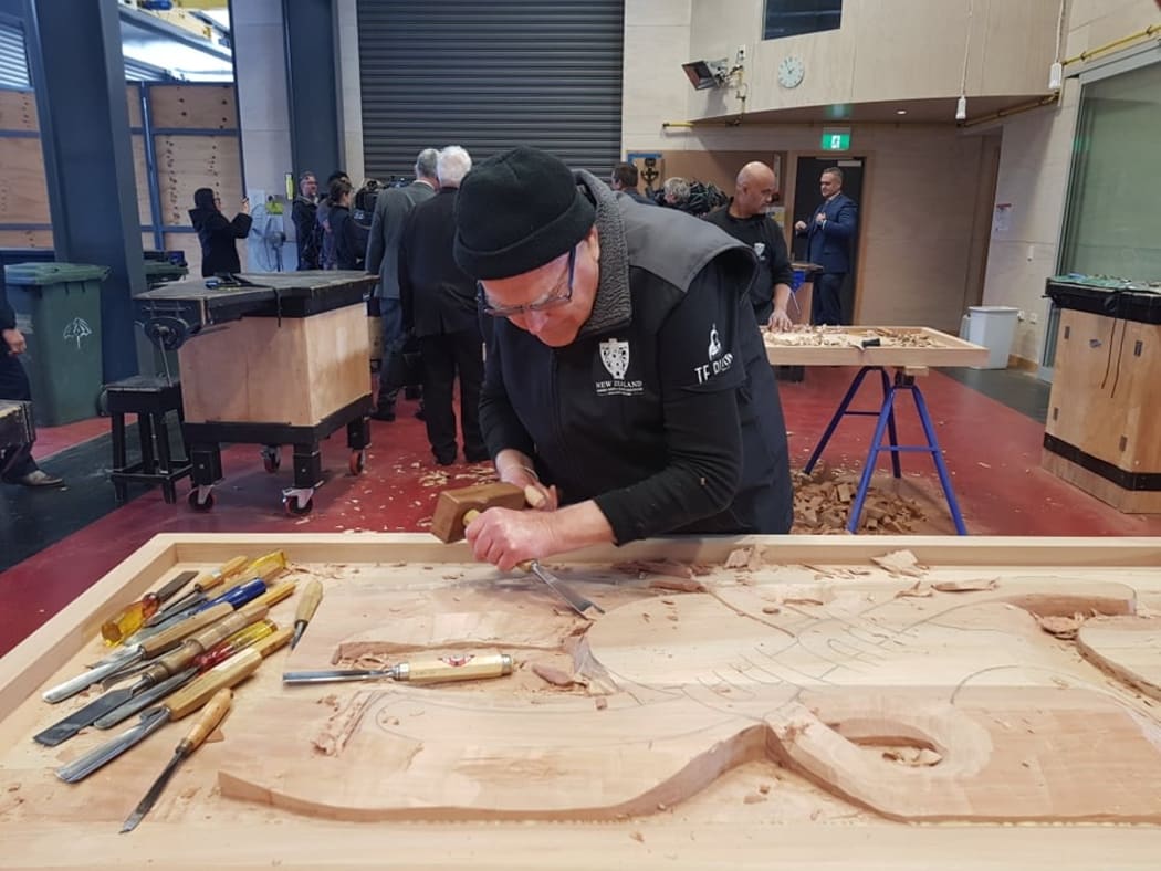 The art of whakairo is in Clive Fugill's blood.