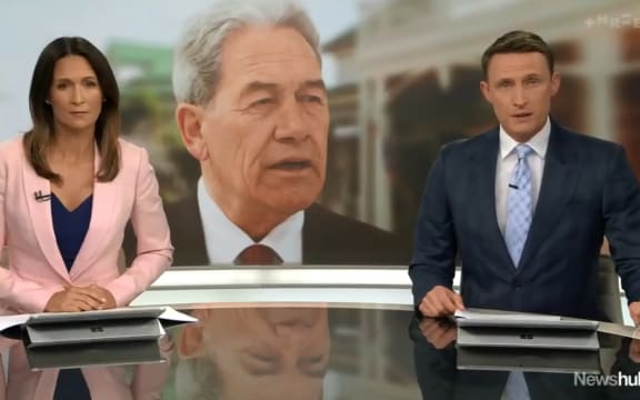 Newshub reports Winston Peters allegations on Saturday.