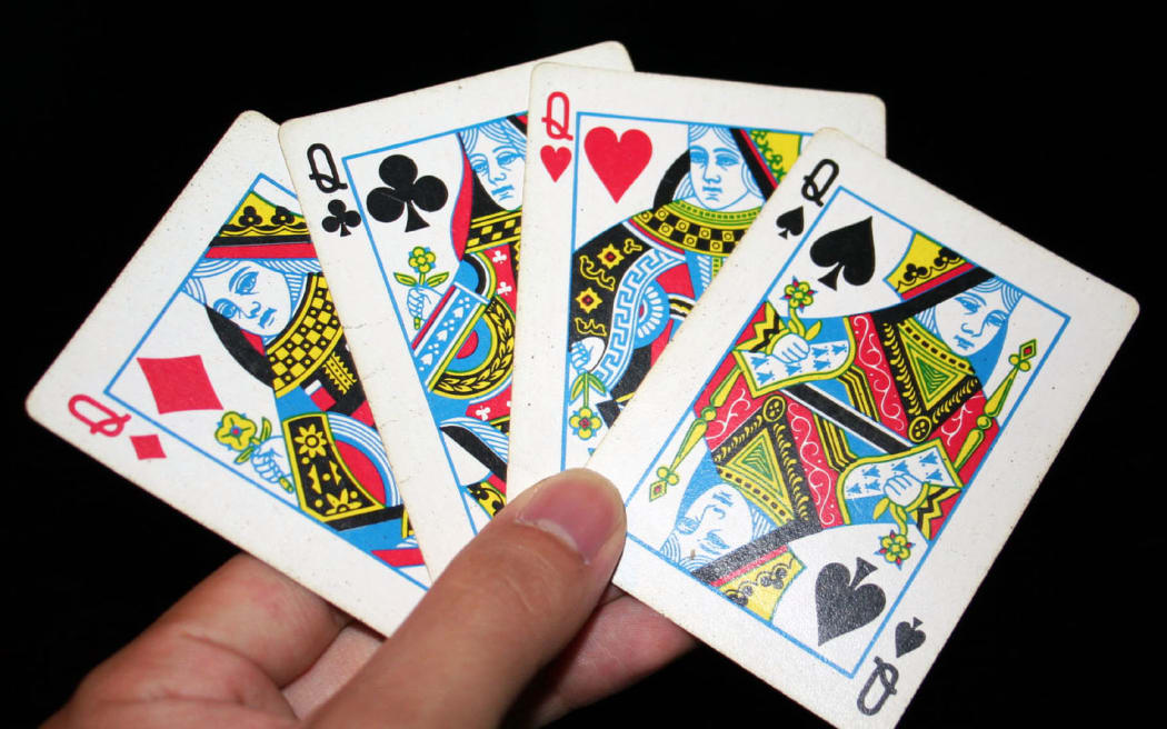 Queen playing cards