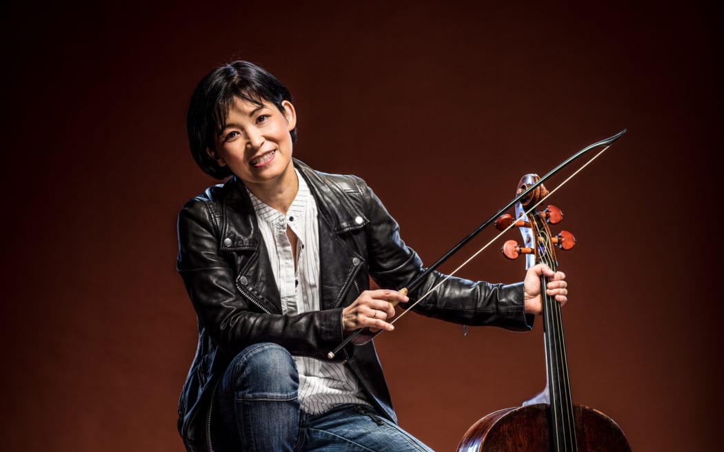 Baroque cellist Mime Yamahiro Brinkmann