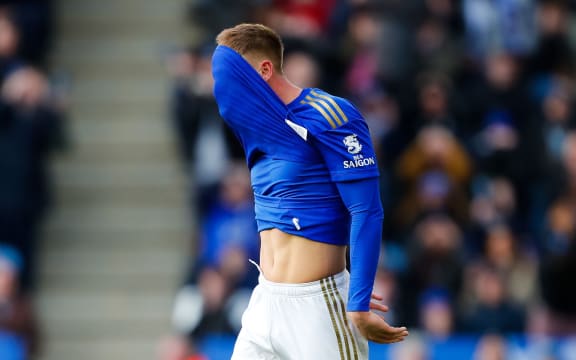 Harvey Barnes of Leicester City.
