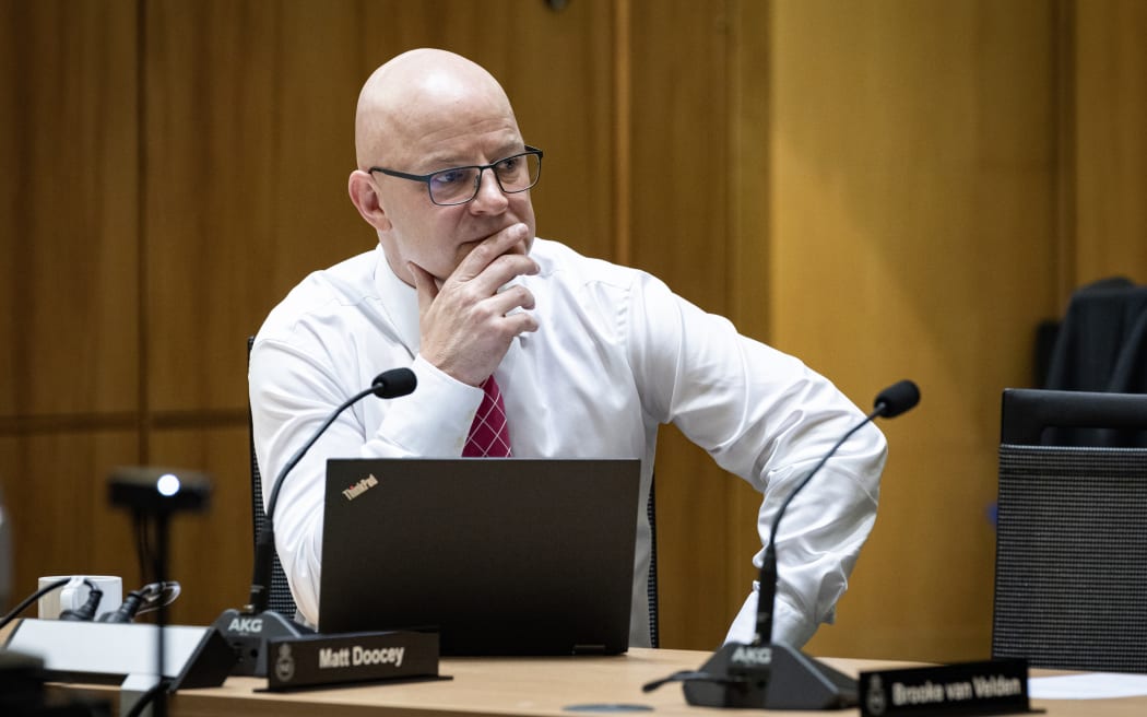 National MP Matt Doocey sitting on Parliament's Health Select Committee