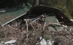 Muriwai flood damage