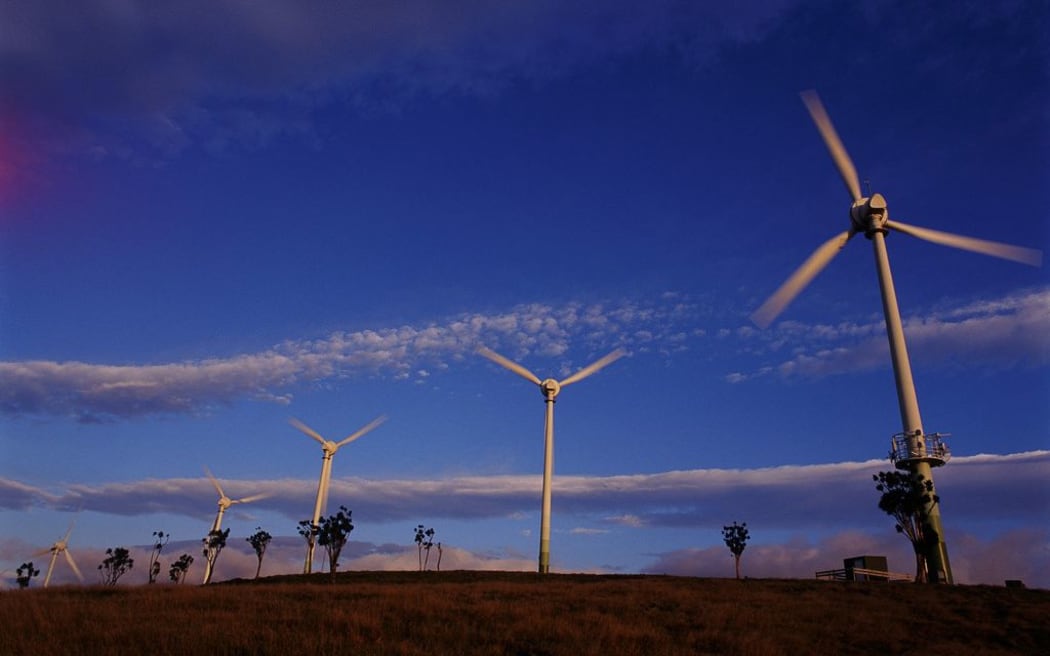 Genesis Energy's Hau Nui 1 windfarm.