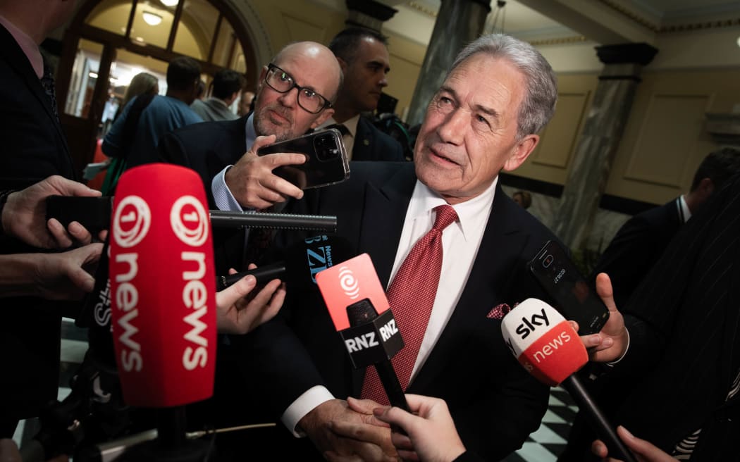 Deputy Prime Minister Winston Peters