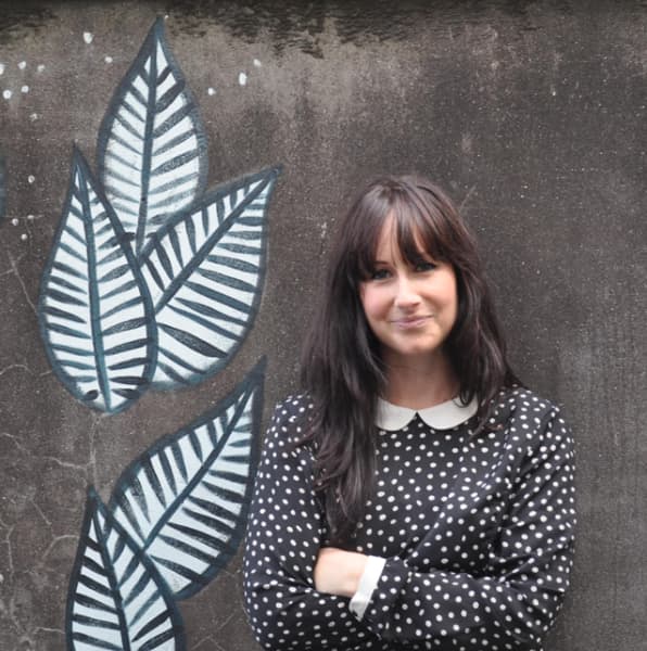 Amy Conlon, former marketing, e-commerce and communications manager at Dove Hospice & Wellness, and founder of Outliv accessories made from pre-loved clothing and textiles.