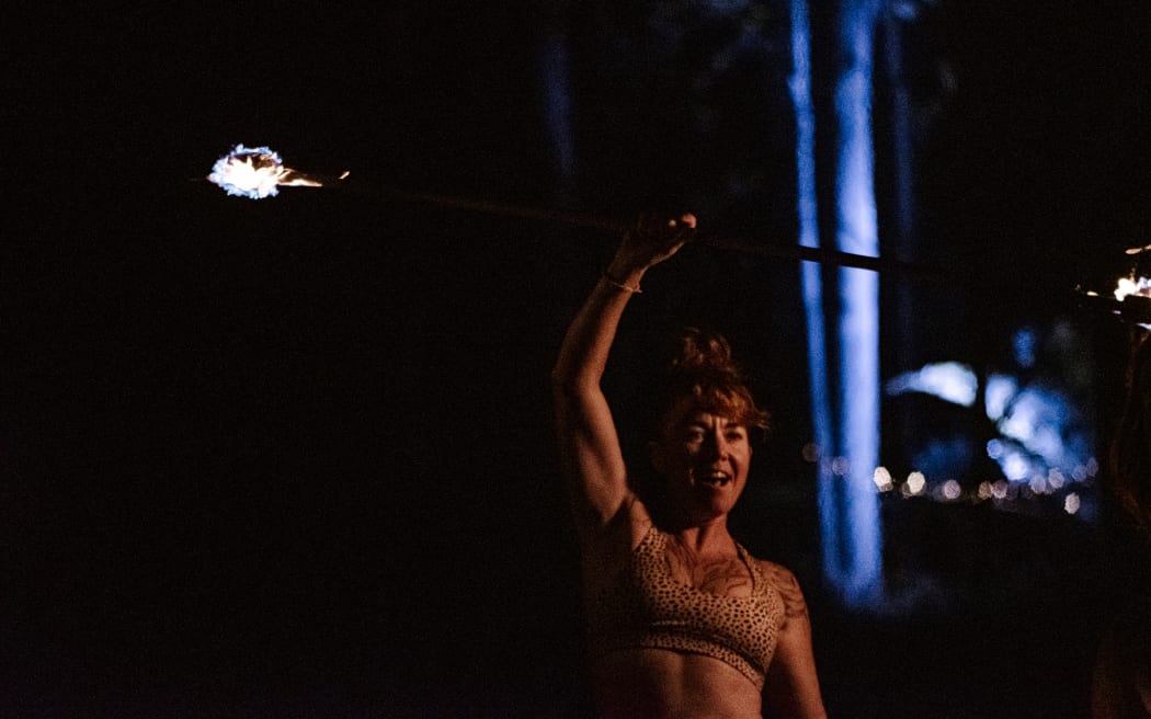 Naked in the Trees festival.