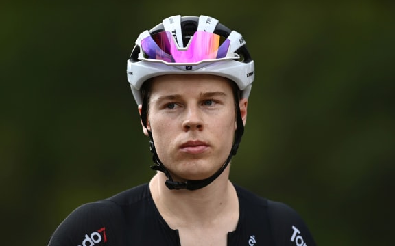 New Zealand mountain bike rider Anton Cooper