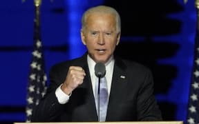 US President-elect Joe Biden makes his first speech after being declared the winner of the US presidential election.