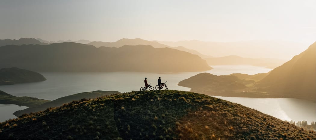 The Bike Glendhu track near Wānaka